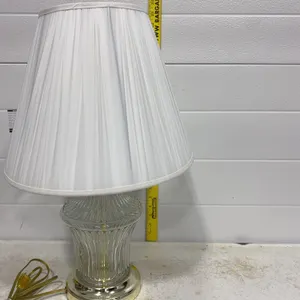 Vintage Hollywood Regency Glass Table Lamp