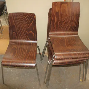 5 FurnitureLab Stacking Chairs