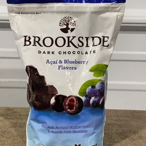 *NEW* BROOKSIDE, Dark Chocolate with Acai & Blueberry Flavors Candy, 2 lb Bag - Best By 4/2027