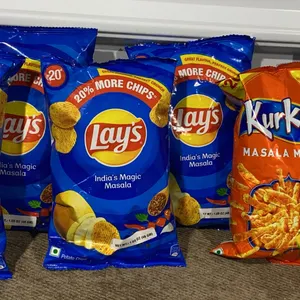 **NEW** Assorted Chips, 5 Lays India's Magic Masala & 3 Kurkure Masala Munch - Exp Dates Vary