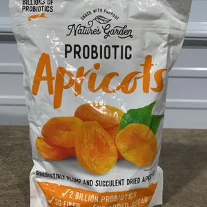 **NEW** Nature's Garden Probiotic Apricots, 2 LB Bag - Best By No Visible Date