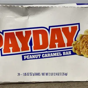 **NEW** Payday Peanut Caramel Bars 24 Bars - Best By 7/26