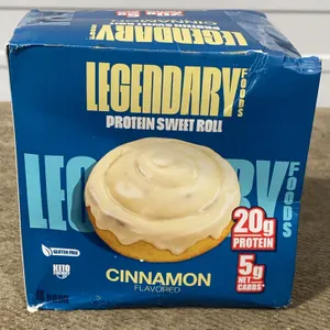 **NEW** Legendary Foods Protein Cinnamon Sweet Rolls, 4 Pack- Best By 1/2027