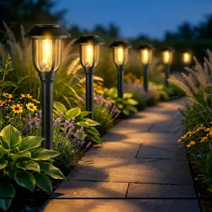Brand New - Solar Pathway Lights 12 pack with Rechargeable Batteries