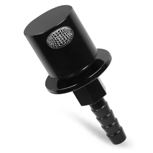 Fuel Tank Remote Mount Vent Valve Roll Over Valve (Black) | Automotive Off-Roads ATV UTV 5/16 Hose B