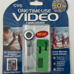One Time Use Flip Pure Digital Video Camcorder