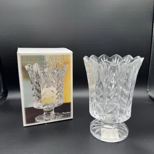 Fifth Avenue Crystal Hurricane Candle Holder NIB