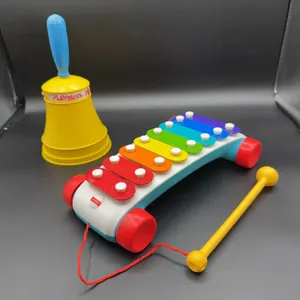 Playskool Bell & Fisher Price Xylophone Pull Toy