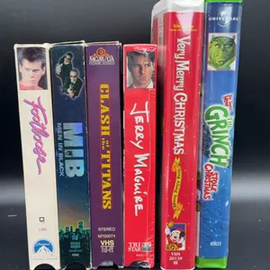 6 VHS Tapes