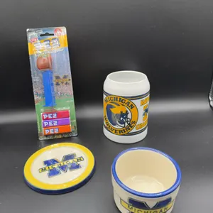 Box Lot Michigan Wolverine Items