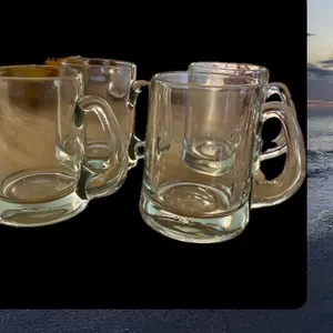 Set of Four Heavy Bottom Beer/Root Beer Mugs