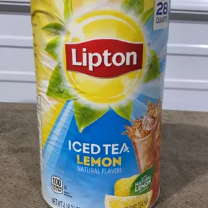 **NEW** Lipton Lemon Sweetened Iced Tea Mix - Best By: 7/26