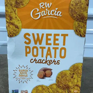 **NEW** RW Garcia 3 Seed Sweet Potato Crackers - Best By: 10/26