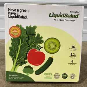 **NEW** GummyGlow Liquid Salad, 6 Pack - Best By: Not Visible