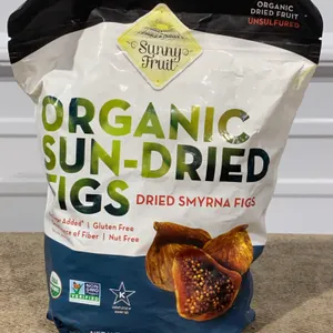 **NEW** Sunny Fruit Organic Sun-Dried Smyrna Figs - Best By 2/27