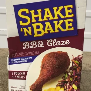 **NEW** Shake 'N Bake BBQ Glaze Seasoned Coating Mix - Best By: 5/27