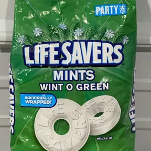 **NEW** Party Size Life Savers Wint-O-Green Mints - Best By: 12/26