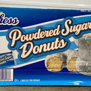 **NEW** Duchess Mini Powdered Sugar Donuts, 3 oz, 12 Pack - Best By: 6/5/26