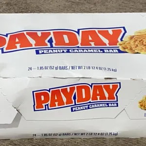 **NEW** Payday Peanut Caramel Bars 24 Bars - Best By 7/26