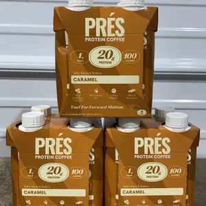**NEW** Pres Protein Coffee Caramel 12 Pack - Best By 12/26
