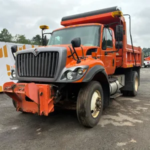 2012 INTERNATIONAL 7400 WORKSTAR SINGLE AXLE DUMP TRUCK VIN: 1HTWDAAR5CJ549535