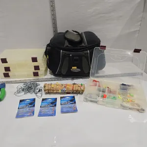 Plano Fishing Tackle Bag includes some tackle