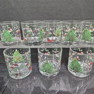 Christmas Water Glasses (8)