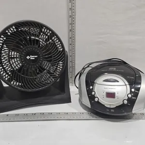 Comfort Zone Table Top Fan & Electrohome Portable Radio/CD Player