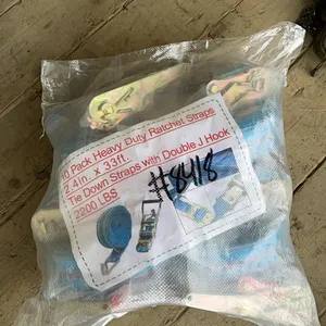 10 Pack 2" X 33' Ratchet Straps