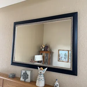 Mirror and mantel decorations
