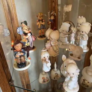 Precious moments set, also more Goebel pieces, west germany. winning bidder takes all (19 total)