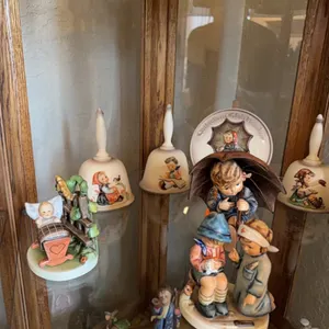 Goebel, West Germany pieces.  Winning bidder takes everything ( 10 pieces)