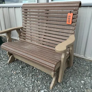 Outdoor Rollback Glider Bench