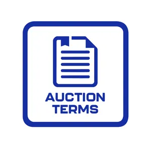 AUCTION TERMS & CONDITIONS