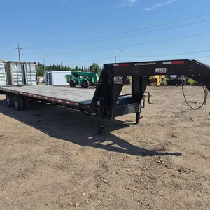 2024 ABU 23' T/A Gooseneck Equipment Trailer