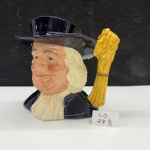 Royal Doulton "Mr. Quaker" Character Jug D6738, 1984 Limited Edition 1189/3500 by Garry Hayes, 7