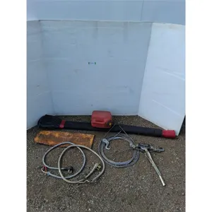 ** 5L Jerry Can, Oar, Winch Cable, High Voltage Cable & Plugs, Old Sign - Pickup Only