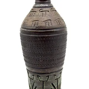 Handmade in Italy Pottery Vase 9”
- small chip