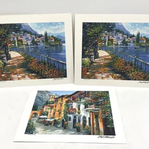 (3) Behrens Prints, Signed and Numbered 12” x 10”