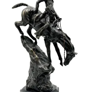 Frederic Remington “The Mountain Man” Bronze