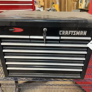 Craftsman Quiet Glide Black Steel Tool Chest