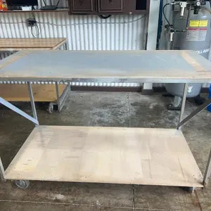 Heavy Duty Rolling Industrial Worktable