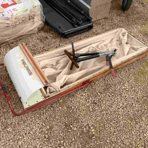 vintage Polaris snowmobile sleigh