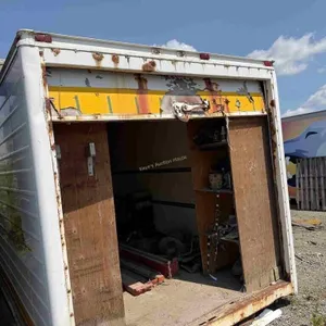18' van body with contents