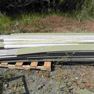 skid of cement board siding