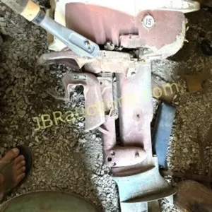 VINMTAGE JOHNSON 15 HP BOAT MOTOR