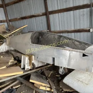 FUSELAGE AND WINGS, HAS CART TO MOVE AROUND