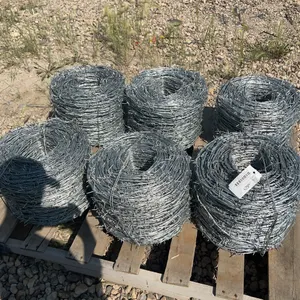 6 - Rolls Of Barbed Wire (BUYER MUST PAY 6X BID PRICE)