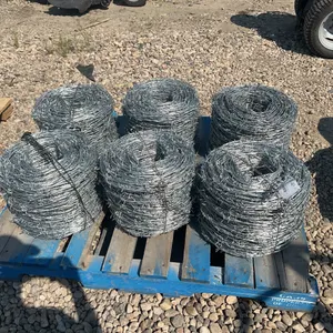 6 - Rolls Of Barbed Wire (BUYER MUST PAY 6X BID PRICE)
