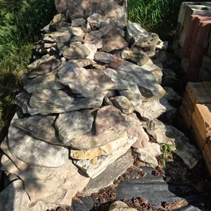 Assorted Landscaping Flat Stones